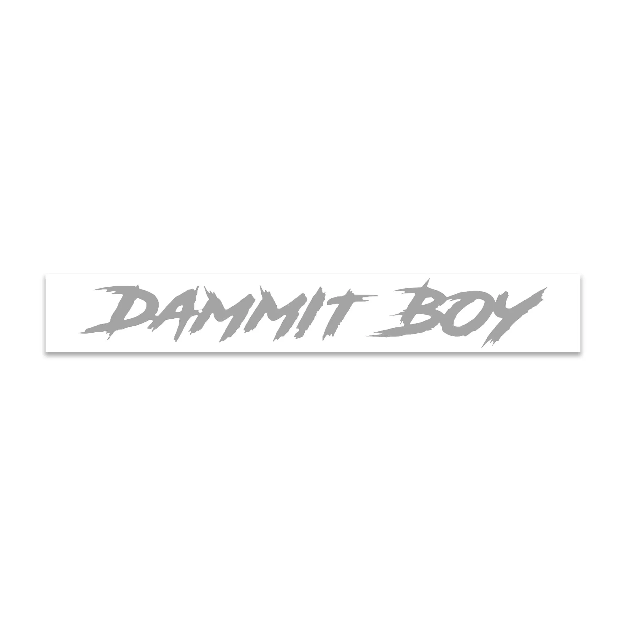 "DAMMIT BOY" WINDSHIELD DECAL