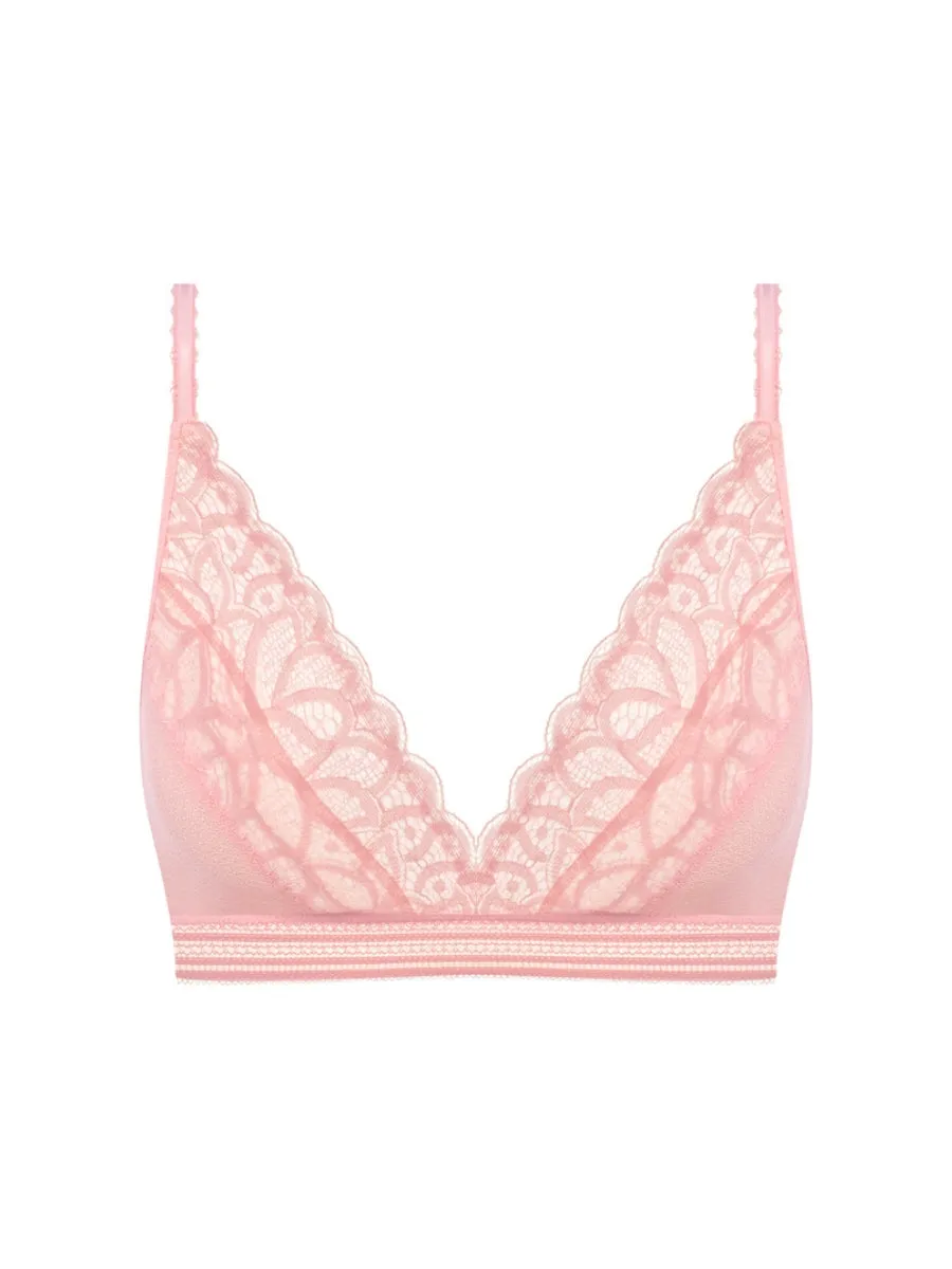 Raffine Bralette - Silver Pink