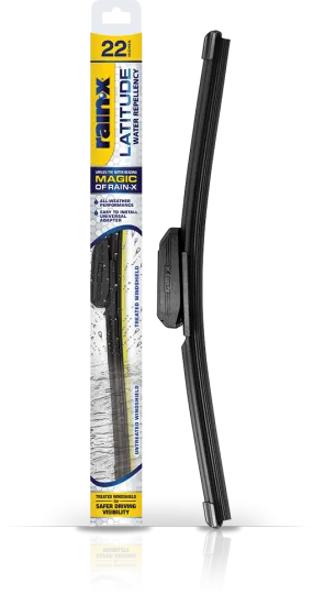 Rain-X Latitude Wiper Blade with Water Repellency 18in