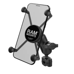 RAM® X-Grip® Large Phone Mount with Torque™ Small Rail Base - Short Arm