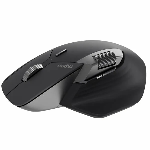 Rapoo MT760M  Multi-mode Wireless Optical Mouse - Light Black