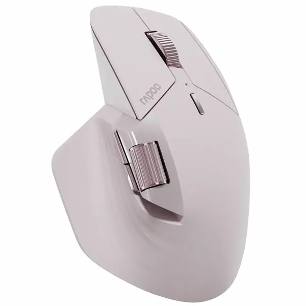 Rapoo MT760M  Multi-mode Wireless Optical Mouse - Rose Pink