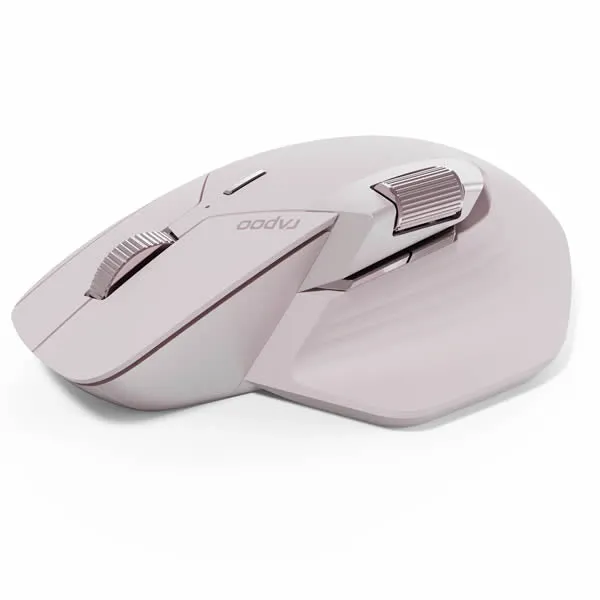 Rapoo MT760M  Multi-mode Wireless Optical Mouse - Rose Pink