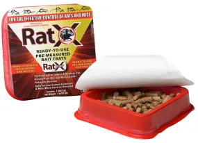 RatX 620104 Ready Bait Tray, Pellet, 9.6 oz Pack :PK2: QUANTITY: 1