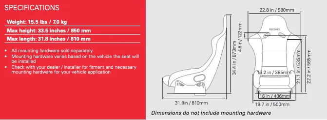 Recaro Classic Pole Position (ABE)