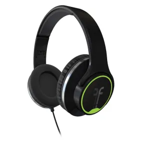 Refurbished Flips Audio FH2814BK Collapsible HD Headphones and Stereo Speakers, Black