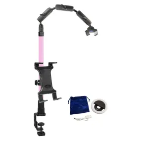 Remarkable Creator™ Pro Plus Clamp Mount with Pink Extension Pole