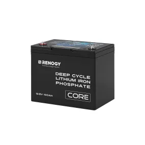 Renogy Deep cycle 12V 100Ah Core lithium battery