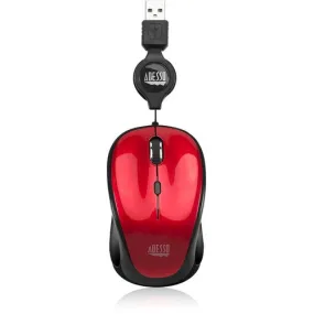 Retrackable Nano Mouse (Red)