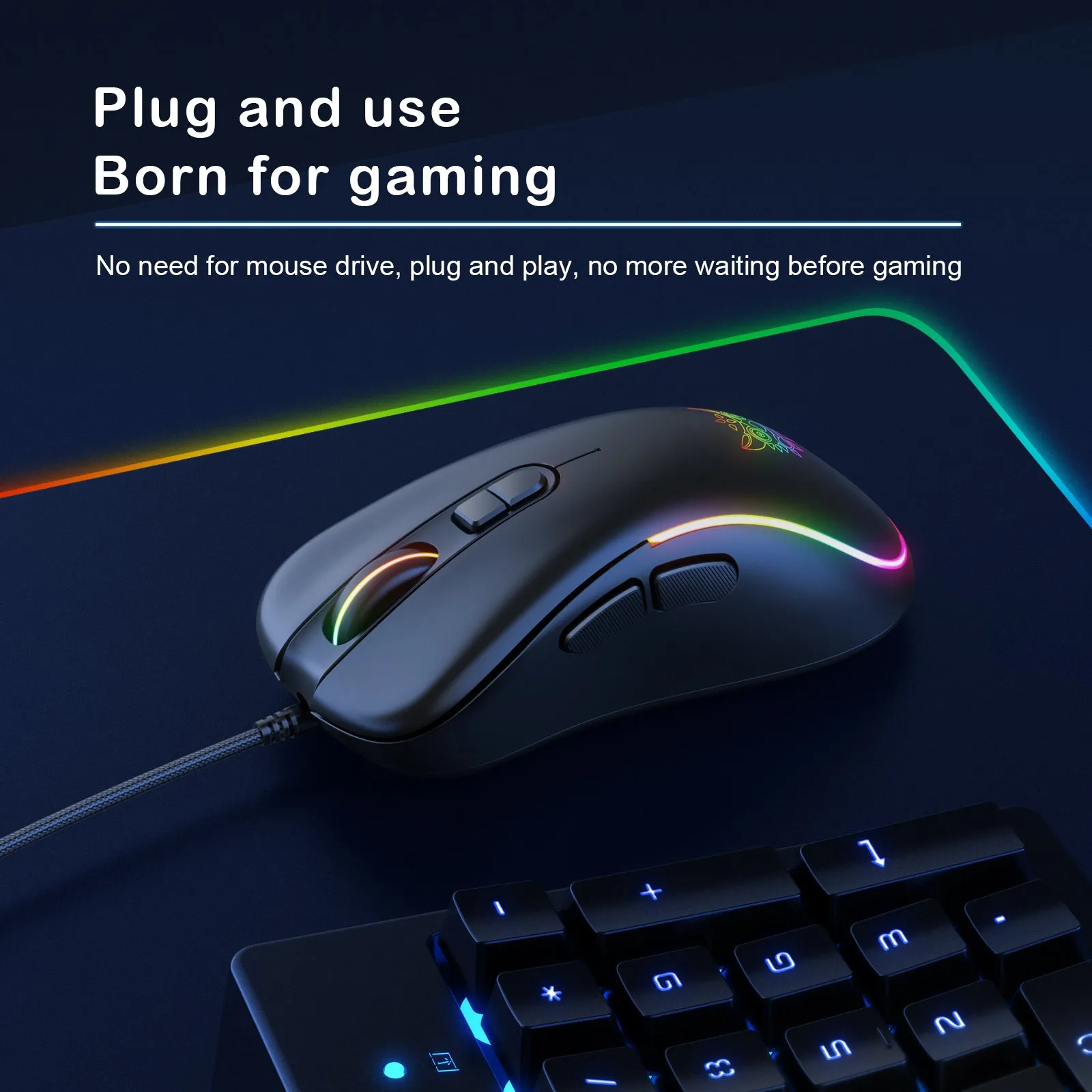 RGB Wired Gaming Mouse CW907