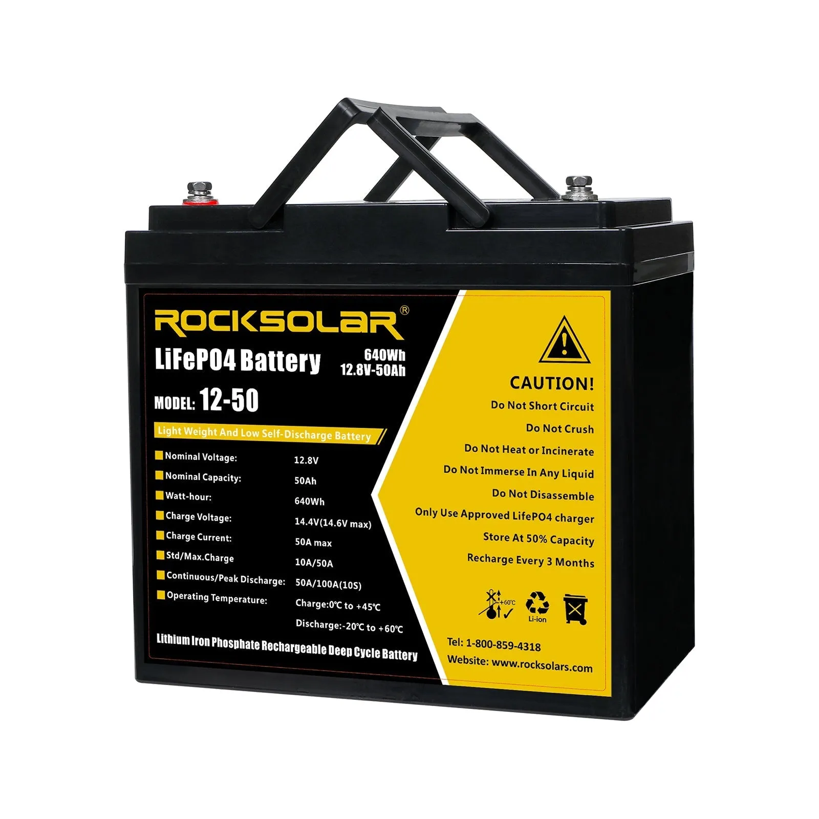 ROCKSOLAR 500W 12V Off-Grid Solar System