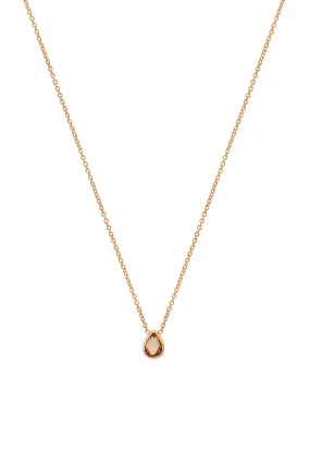 Rose Cut Champagne Diamond Necklace No. 2372