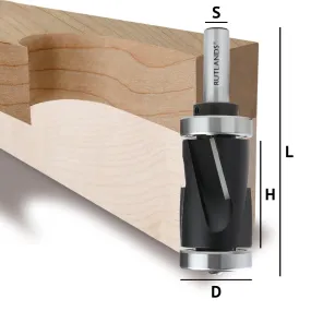 Router Bit - Flush Trim Up and Down Shear