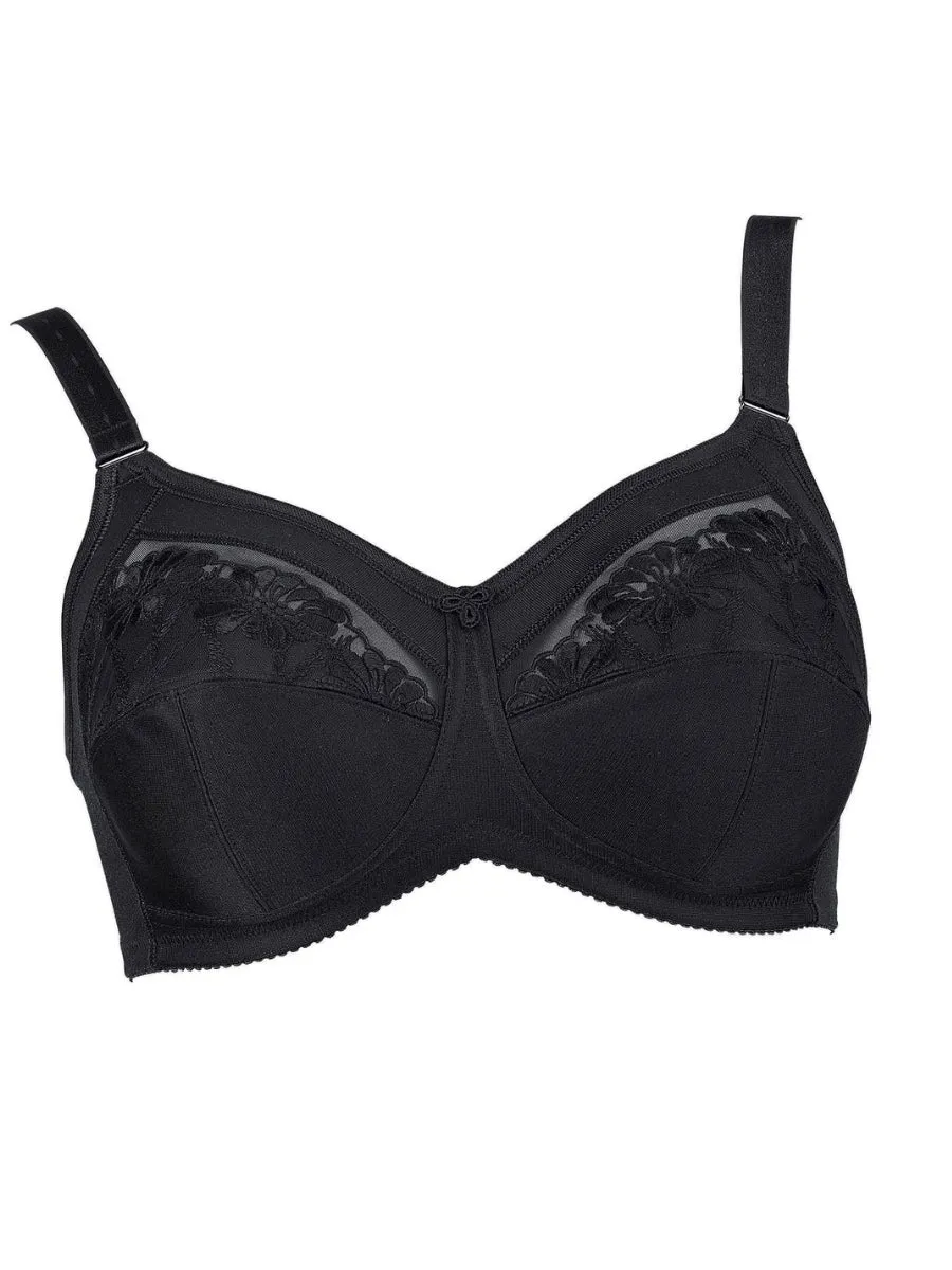 Safina Comfort Bra - Black