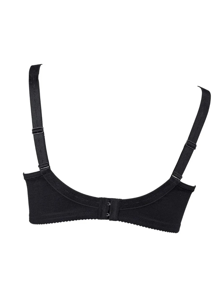 Safina Comfort Bra - Black