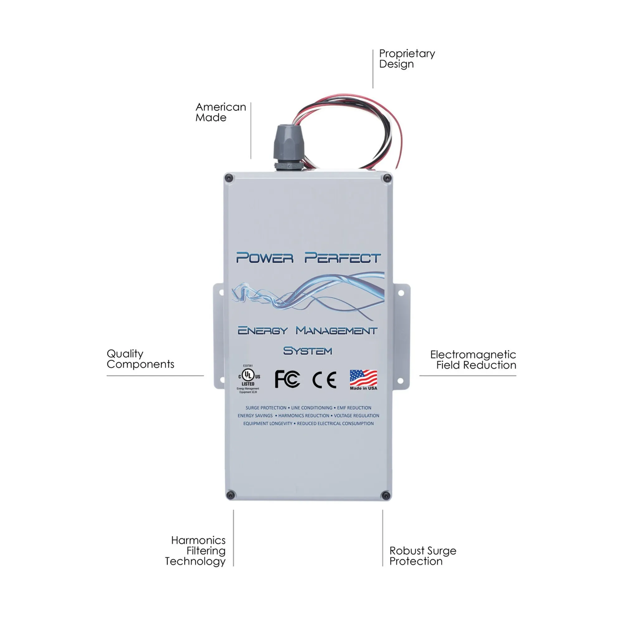 Satic Heavy Duty Power Perfect Wire-In Dirty Electricity Filter