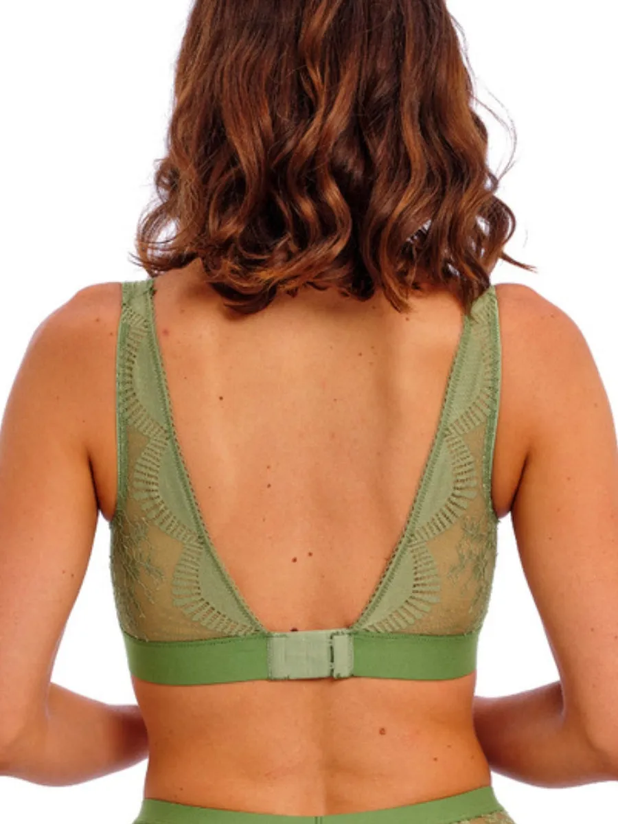 Sensu Lace Non-Wired Bralette - Silk Green