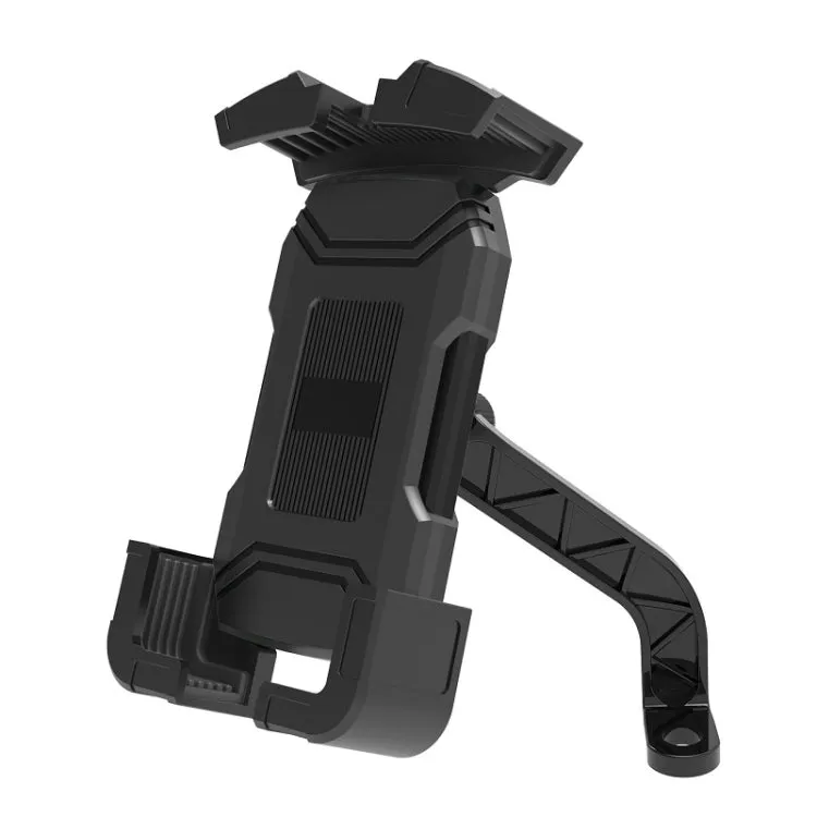 Shockproof Navigation Bracket for Motorcycle and Bicycle Mobile Phone, Random Color Delivery, Style: 2393P1