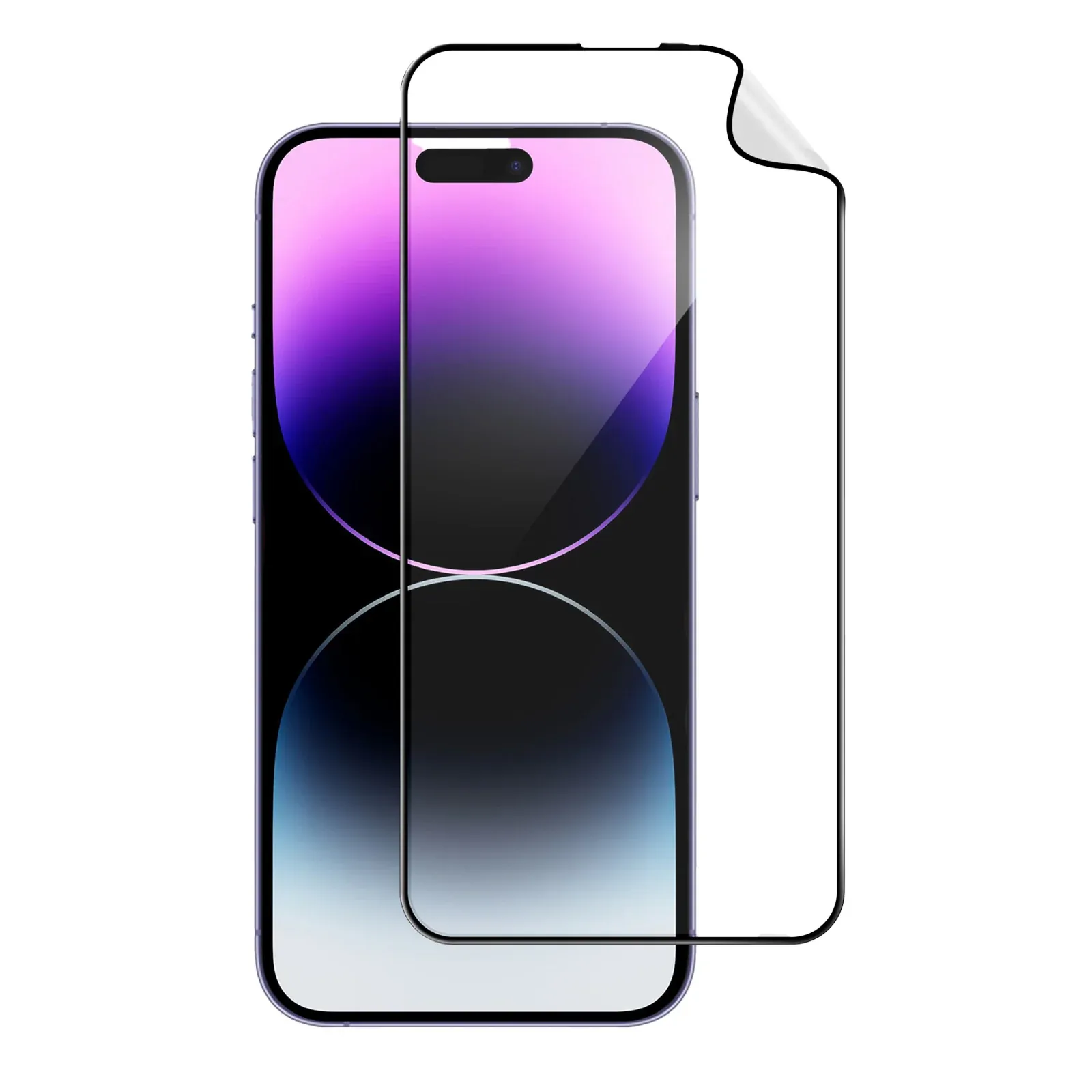 Shockproof Unbreakable Screen Protectors for iPhone 15 Plus