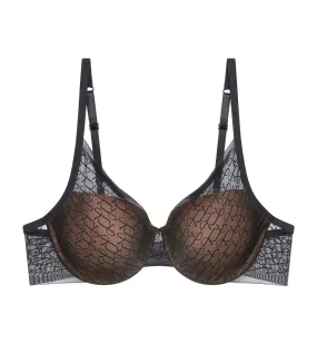 SIGNATURE SHEER WIRED PADDED BRA