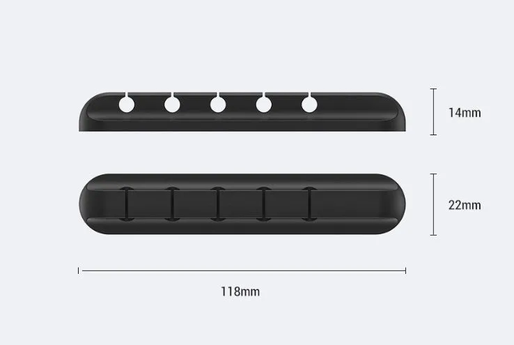 Silicone Cable Clamp Organizer