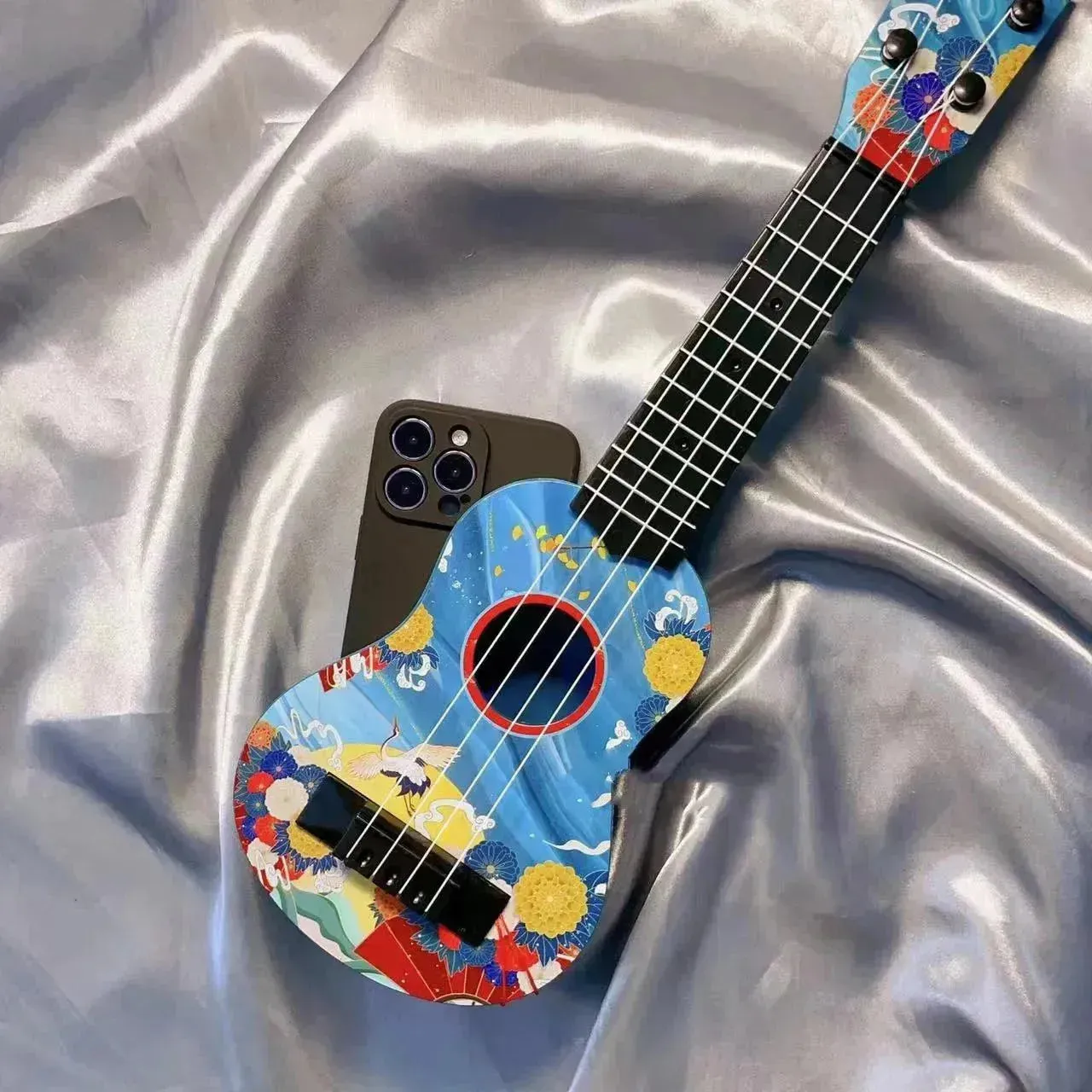 Simulation Mini Guitar Phone Case (For iPhones)