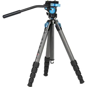 Sirui ST125 5-Section Carbon Fiber Tripod & VA-5 X Fluid Head Kit