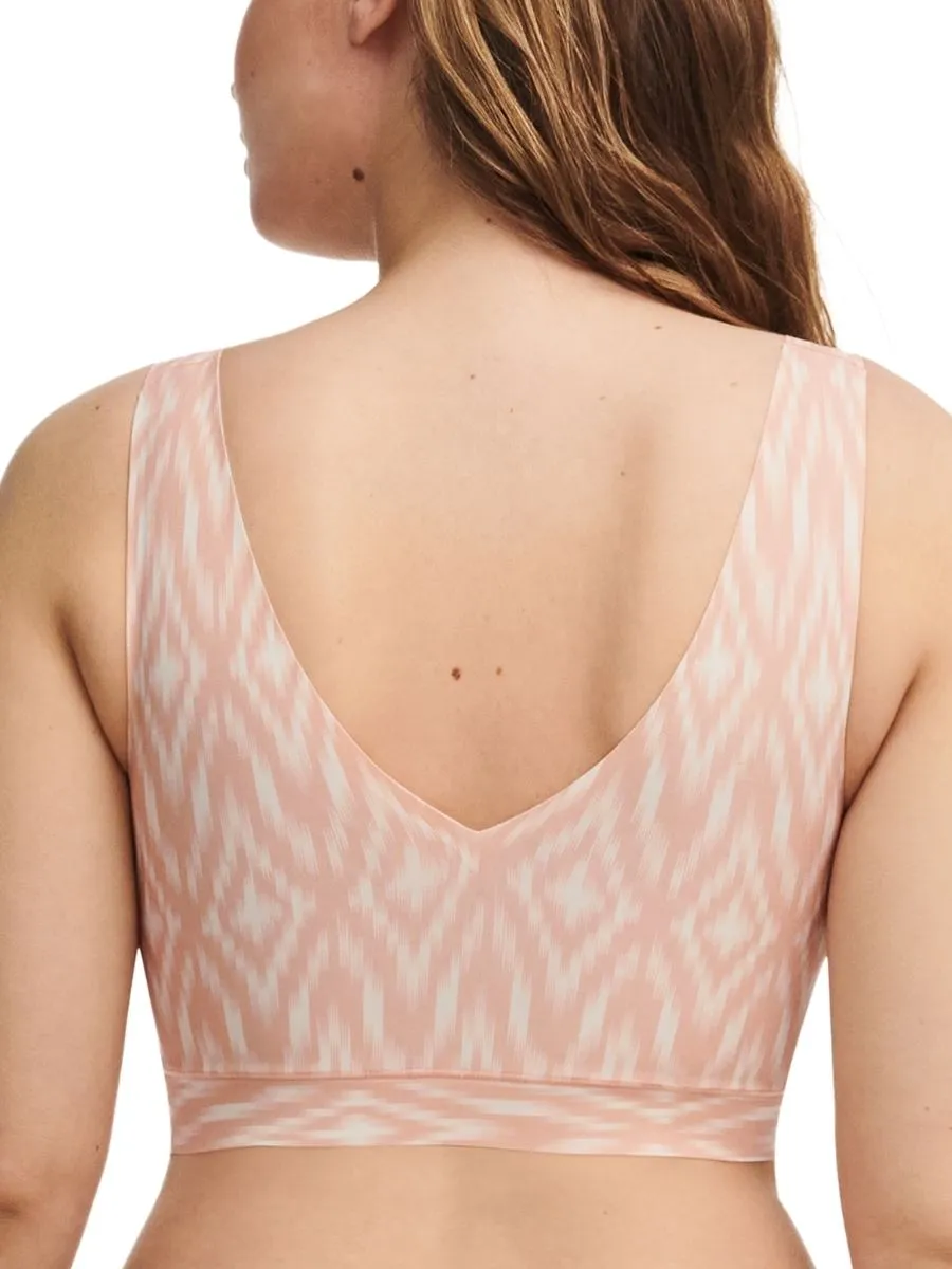 SoftStretch Padded Top - Ikat Print