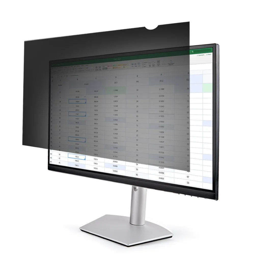 Startech.Com Monitor Privacy Screen For 23.8" Display - Computer Screen Security Filter - Blue Light Reducing Screen Pro