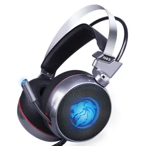 Stereo Gaming Headset 7.1 Virtual Surround Bass Gaming Earphone Headphone with Mic LED Light for Computer PC Gamer