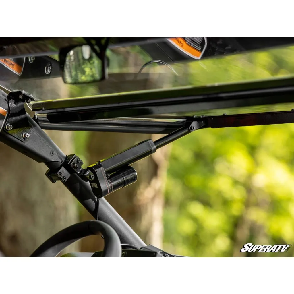 SuperaATV Can-Am Maverick X3 MaxDrive Power Flip Windshield