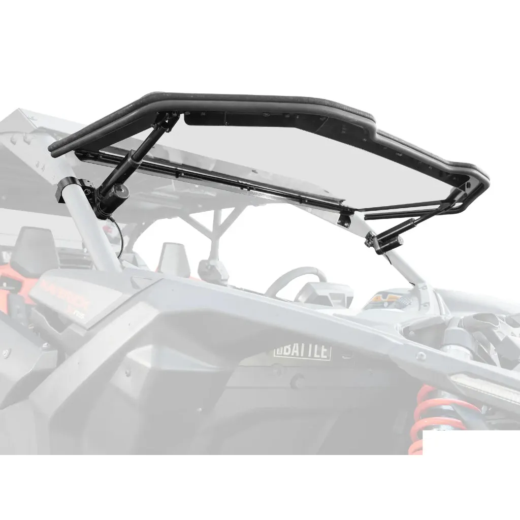 SuperaATV Can-Am Maverick X3 MaxDrive Power Flip Windshield