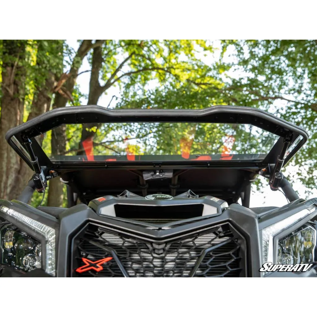 SuperaATV Can-Am Maverick X3 MaxDrive Power Flip Windshield