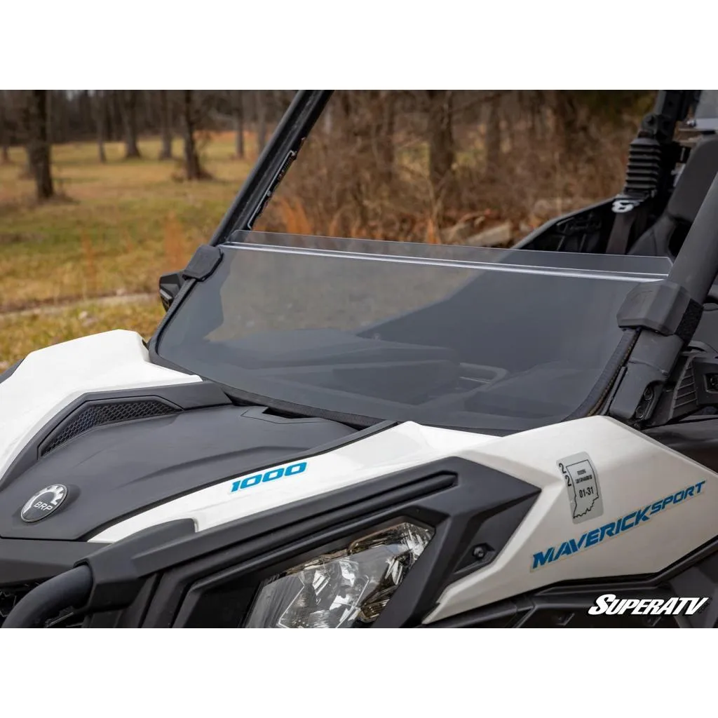 SuperATV Can-Am Maverick Trail Half Windshield