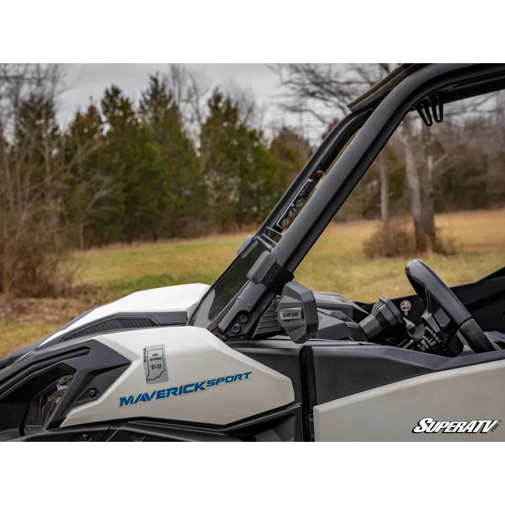 SuperATV Can-Am Maverick Trail Half Windshield