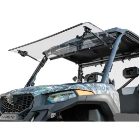 SuperATV CFMOTO UForce 600 Scratch Resistant Flip Windshield