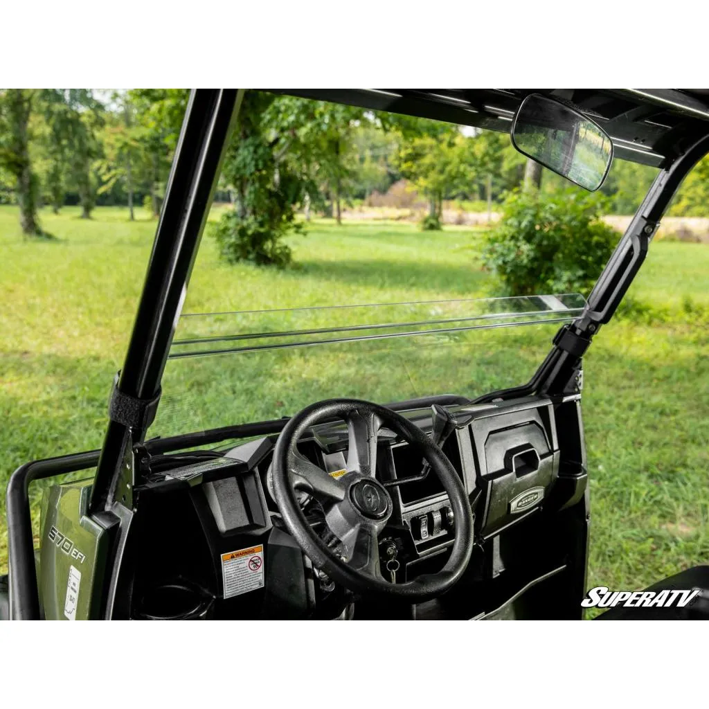 SuperATV Polaris Ranger Midsize Half Windshield (2015 )