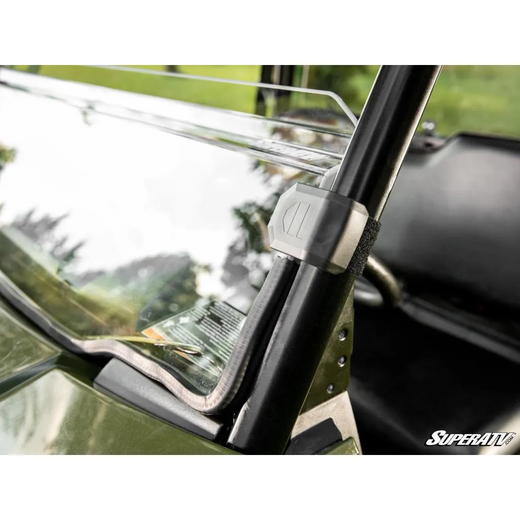 SuperATV Polaris Ranger Midsize Half Windshield (2015 )