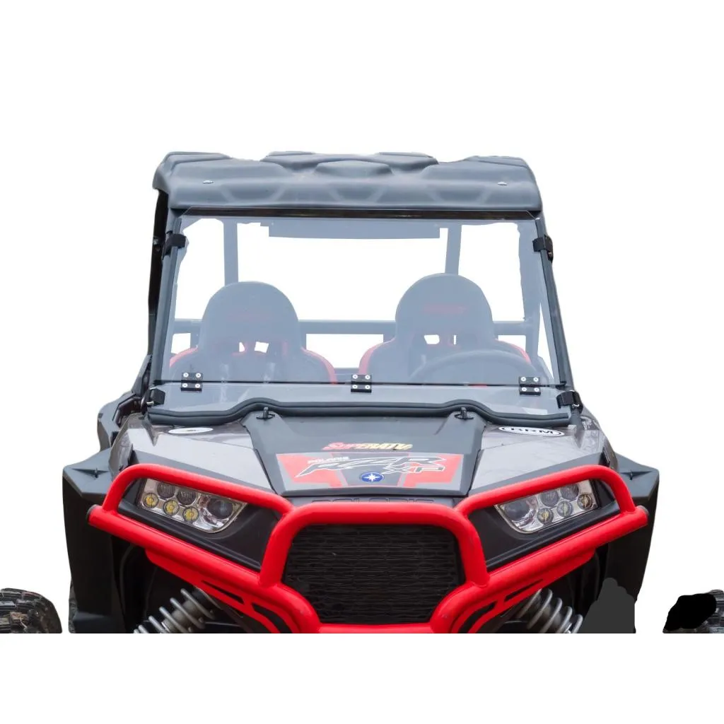 SuperATV Polaris RZR 900 Scratch Resistant Flip Down Windshield