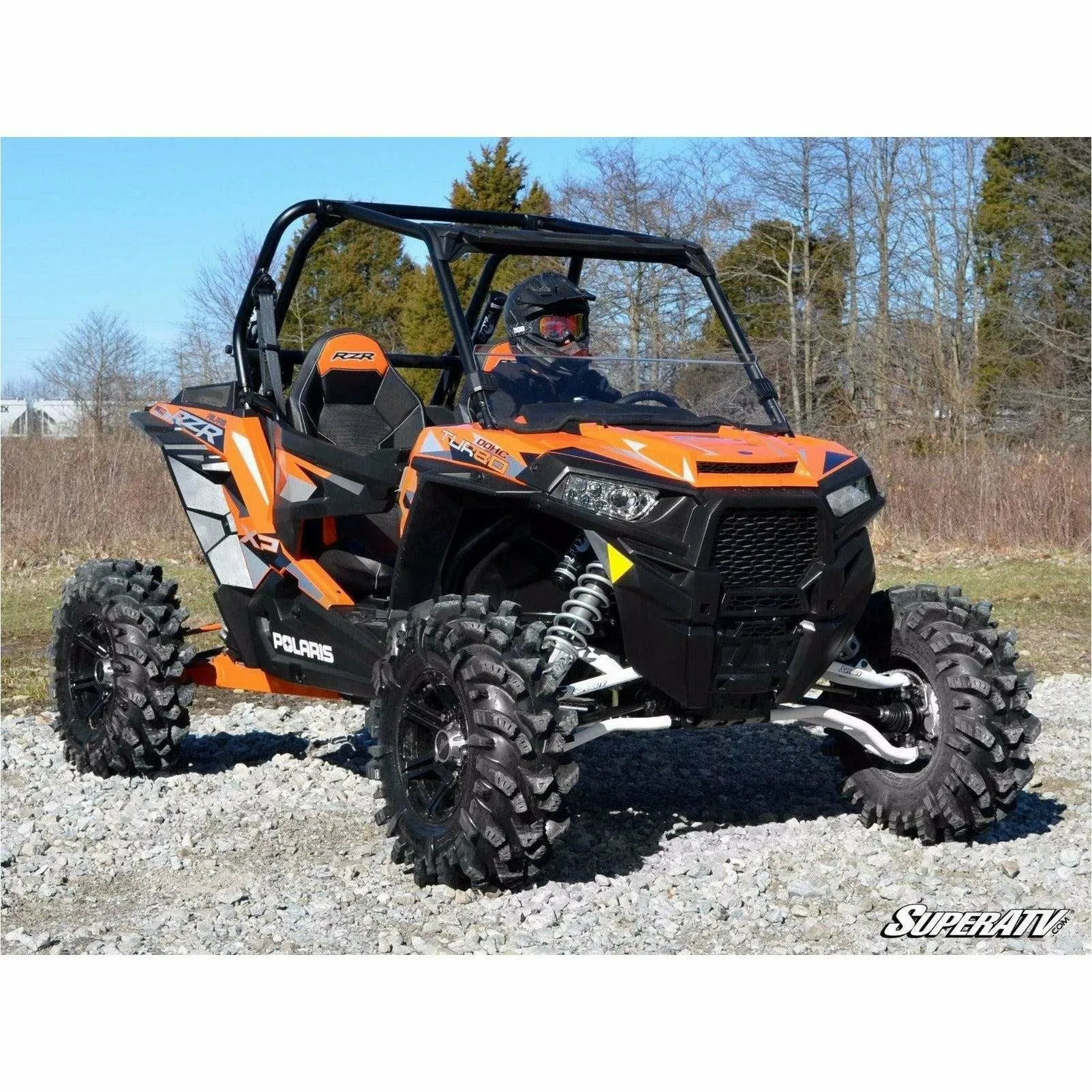 SuperATV Polaris RZR S 1000 Half Windshield