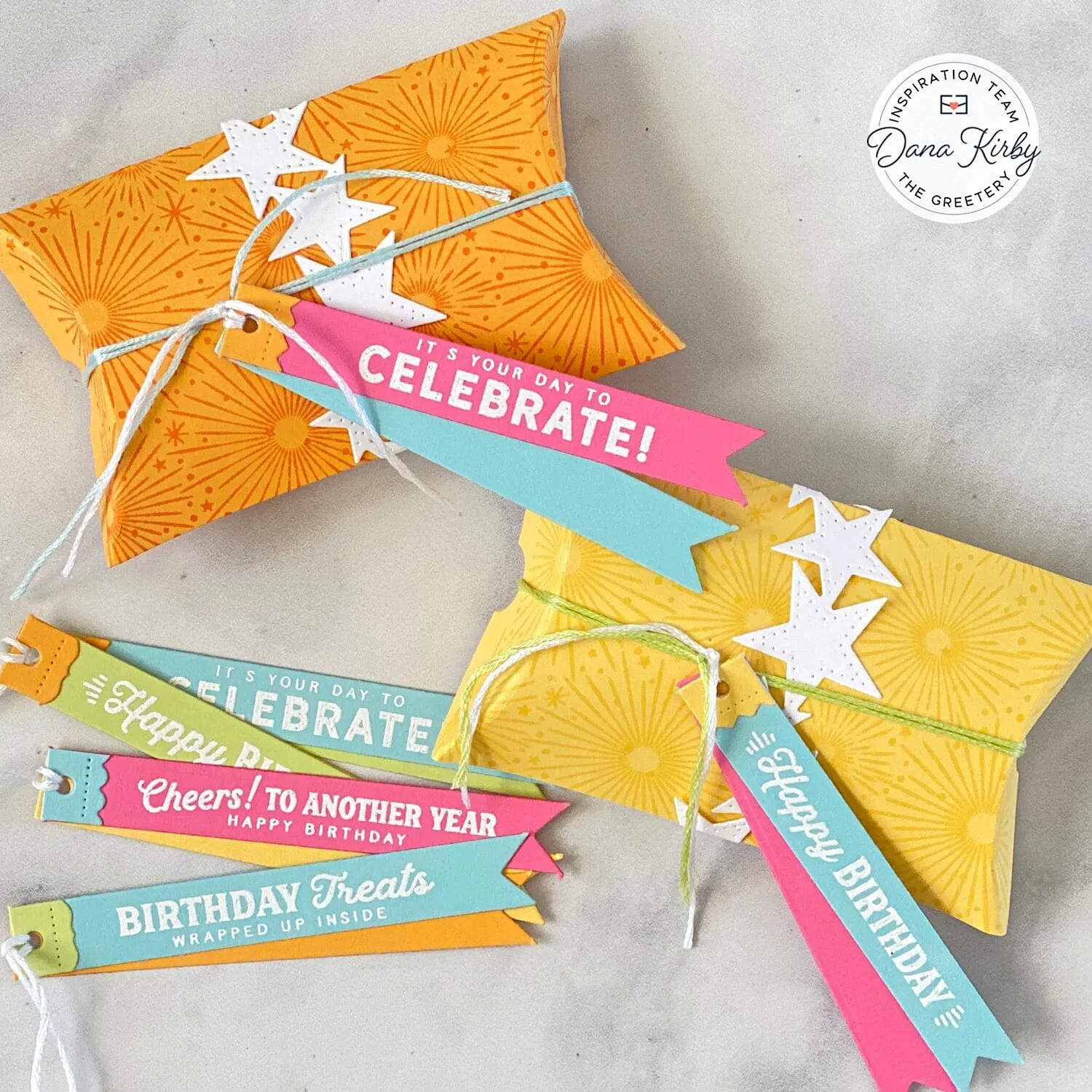 Tear Strip Tag Toppers Die