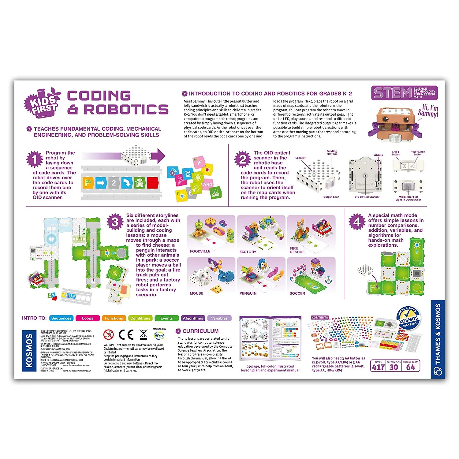 Thames and Kosmos Kids First Coding and Robotics