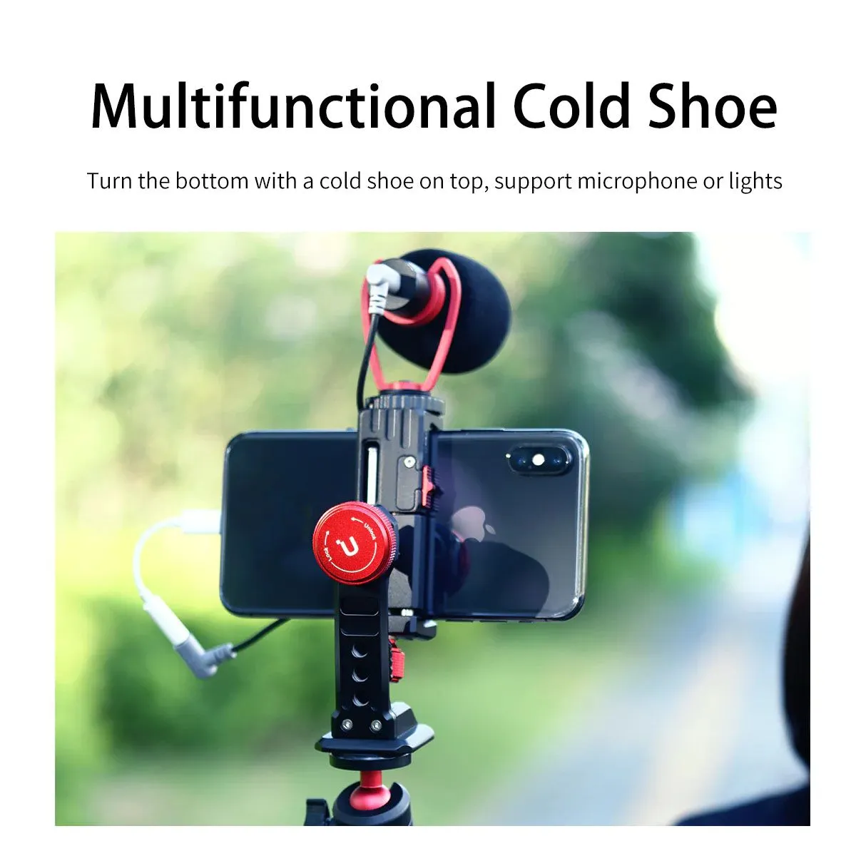 Ulanzi ST-14 Metal 360° Tripod Smartphone Mount