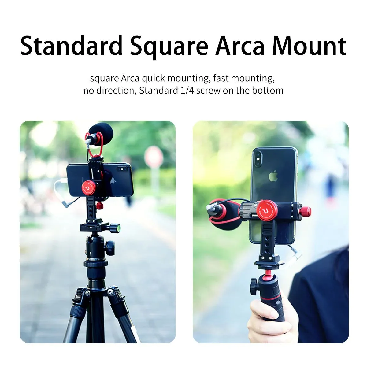 Ulanzi ST-14 Metal 360° Tripod Smartphone Mount