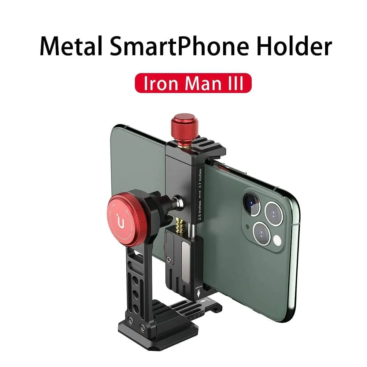 Ulanzi ST-14 Metal 360° Tripod Smartphone Mount