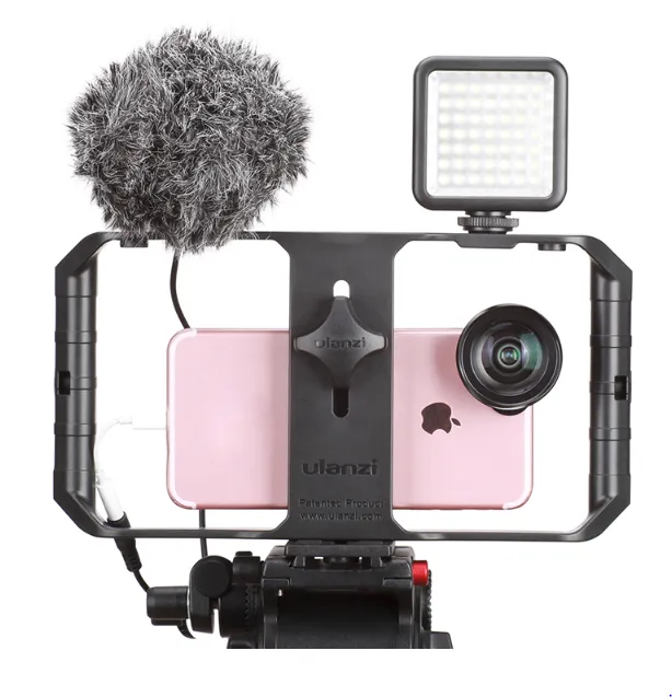 Ulanzi U-Rig Pro Smartphone Rig w 3 Shoe Filmmaking Case Handheld Phone Video