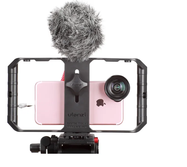 Ulanzi U-Rig Pro Smartphone Rig w 3 Shoe Filmmaking Case Handheld Phone Video