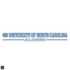 University of North Carolina Alumni Windshield Decal 20"