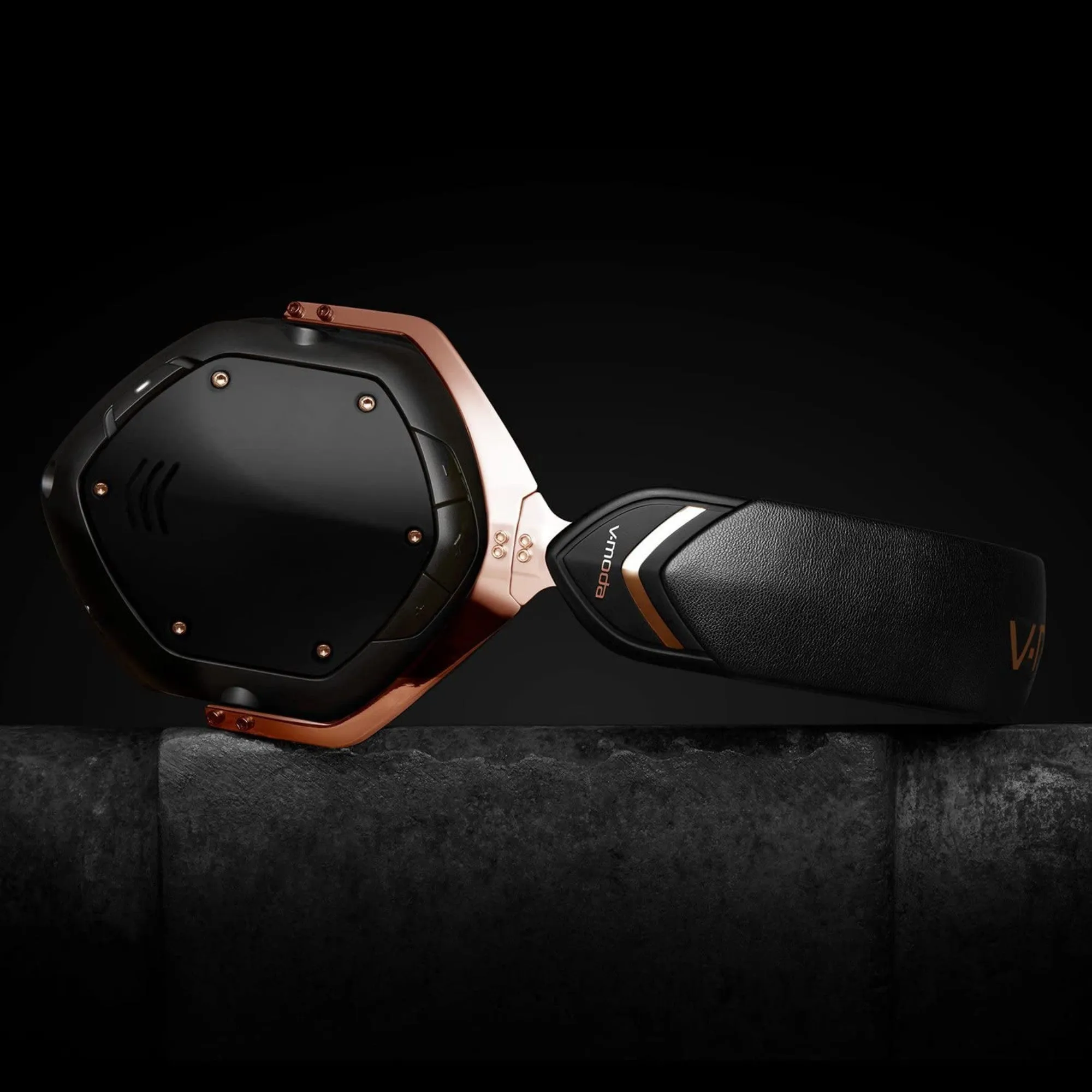 V-Moda Crossfade 2 Wireless Codex Edition Bluetooth Headphones - Rose Gold Black