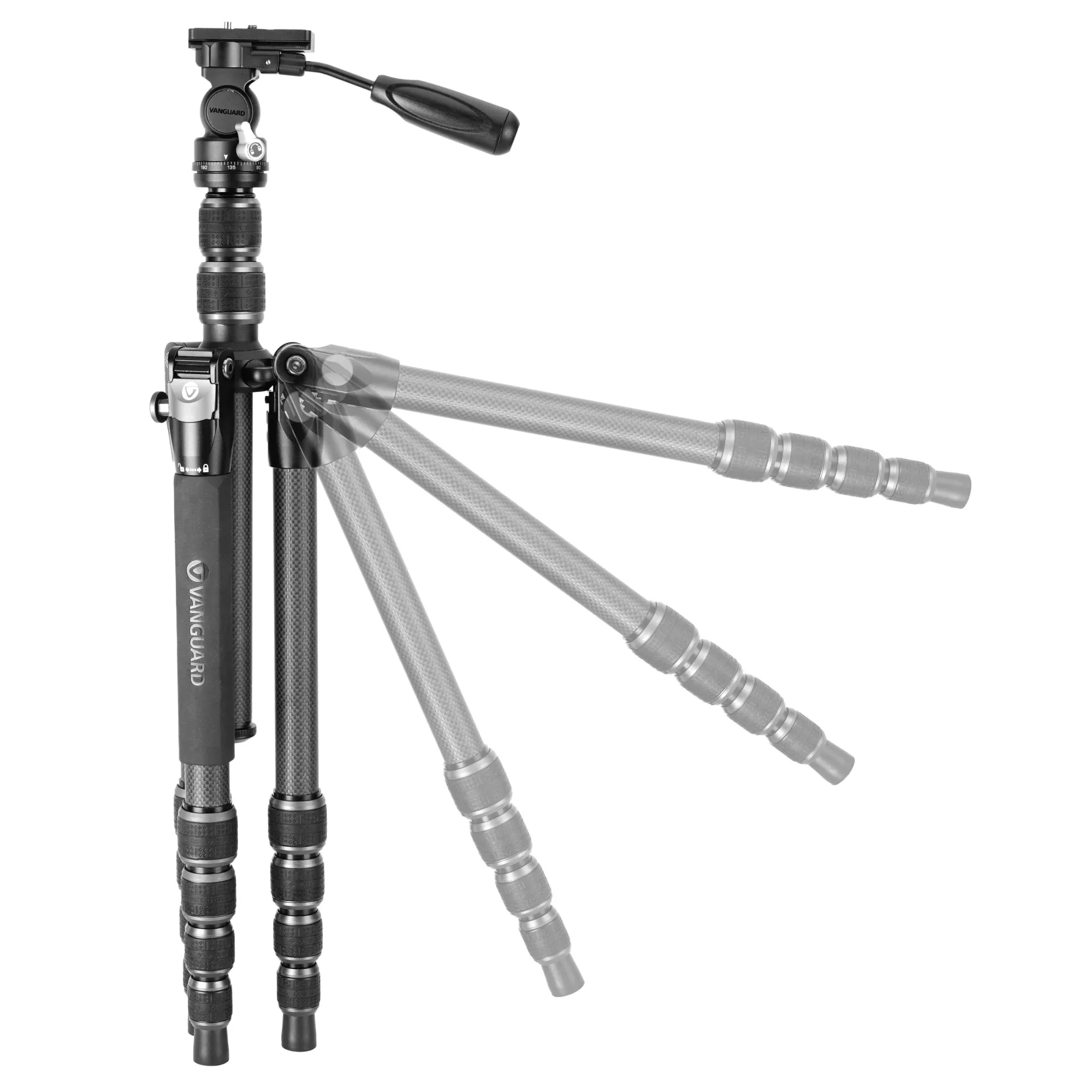 VANGUARD VEO 3T PACKABLE CARBON FIBER TRAVELTRIPOD